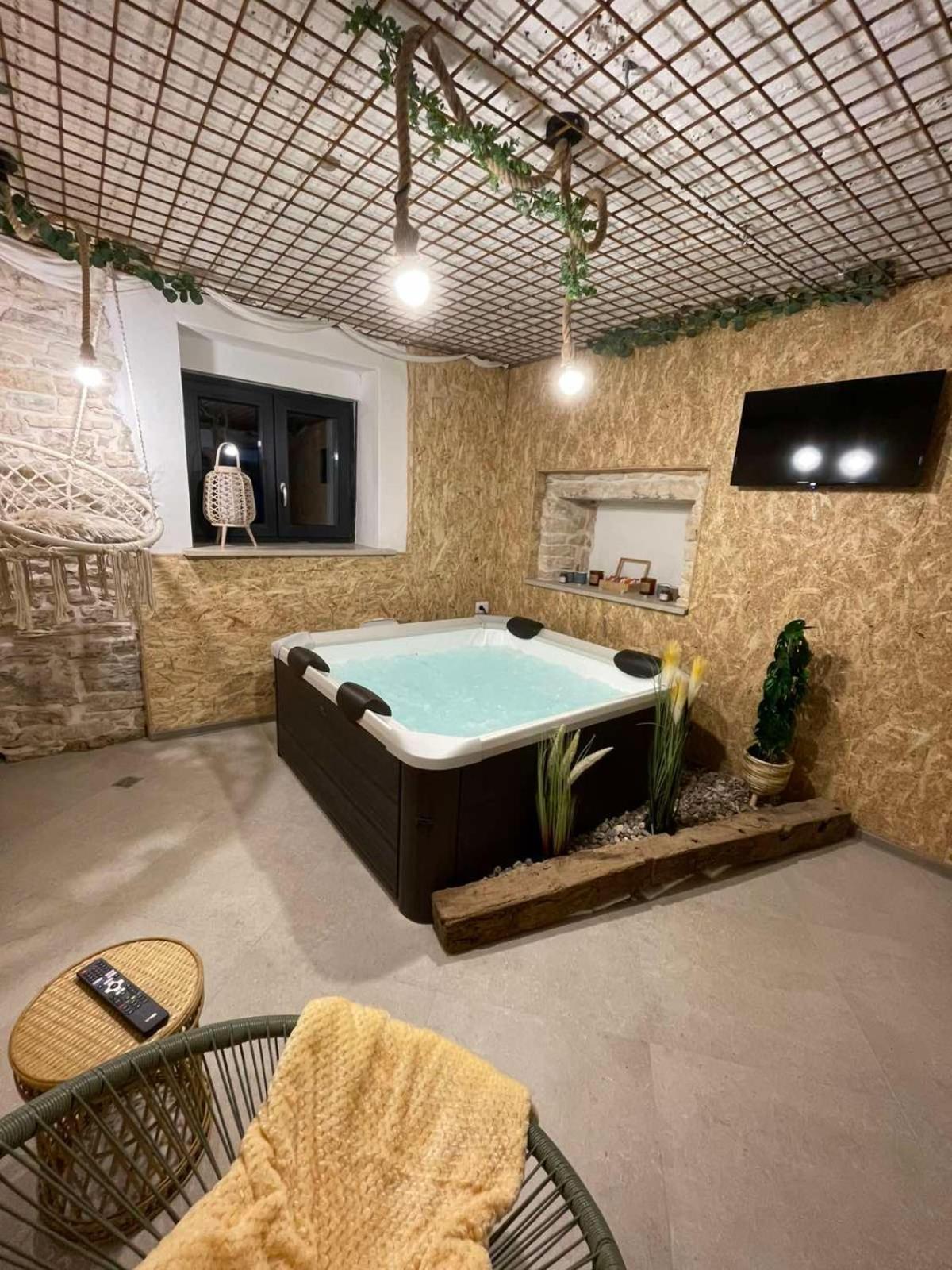 House With Pool Poli Stare Nuoni Villa Zminj ภายนอก รูปภาพ